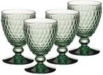 Glas VILLEROY & BOCH "Wassergl&auml;ser Boston Coloured 400 ml 4er Set", gr&uuml;n, Glas,