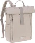 Wickelrucksack L&Auml;SSIG "Green Label, Rolltop Up, taupe", Damen, Gr. B/H/T: 29cm x