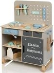 Spielwerkbank MUSTERKIND "Fagus, warmgrau/natur", grau, Rollenspielzeug, KinderB:66cm