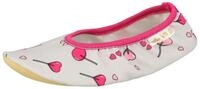 Gymnastikschuh LICO "Gymnastikschuh G1", M&auml;dchen, Gr. 25, grau, Leder, Schuhe