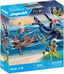 Konstruktions-Spielset PLAYMOBIL "Kampf gegen den Riesenoktopus (71419), Pirates",