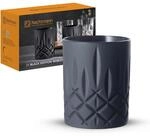 Whiskyglas NACHTMANN "Whiskygl&auml;ser Noblesse Black Edition 295 ml 2er Set schwarz",