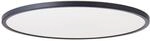 BRILLIANT LED Panel "Brennan", schwarz (schwarz, wei&szlig;), &Oslash; 54cm H: 2cm, 1 Stk.,