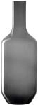 Bodenvase LEONARDO "Dekovase MILANO, handgefertigt", grau, H:64cm &Oslash;:23cm, Glas,