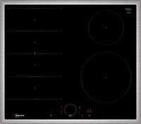 NEFF Flex-Induktions-Kochfeld "T66SHE4L0", grau (silberfarben), B:58,3cm H:5,5cm