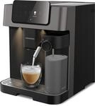 GRUNDIG Kaffeevollautomat "KVA 7230", schwarz (schwarz inox, schwarz), B:27,5cm
