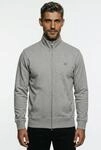 Sweatjacke GANT "REG SHIELD FULL ZIP SWEAT", Herren, Gr. XXL, grau (grau...