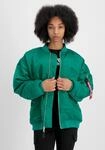 Bomberjacke ALPHA INDUSTRIES "MA-1 Core W", Damen, Gr. XS/S, gr&uuml;n (jungle...