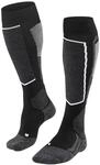 Kniestr&uuml;mpfe FALKE "SK2 Intermediate Vegan", Damen, Gr. 35-36, schwarz (schwarz, mix