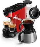 PHILIPS SENSEO Kaffeepadmaschine "Switch HD6592/64, 2-in-1 Pad und Filterkaffee",