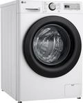 LG Waschmaschine "F4WR4911P", Energieeffizienz: A, schwarz-wei&szlig; (wei&szlig;), B:60cm