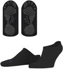 Haussocken FALKE "Cool Kick", Damen, Gr. 37-38, schwarz (schwarz (3000)),