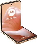 MOTOROLA Smartphone "Motorola razr40 ultra", orange (peach fuzz), 256 GB,