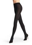 Feinstrumpfhose FALKE "Seidenglatt", Damen, Gr. S, schwarz (schwarz (3009)),