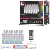 PAULMANN LED-Streifen "MaxLED 1000 Basisset 3m RGBW IP44 Cover 3000K 33W 230/24V 75VA