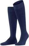 Kniestr&uuml;mpfe FALKE "Energizing Wool", Herren, Gr. 39-40, blau (tiefblau...