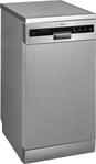 AMICA Standgeschirrsp&uuml;ler "GSP 531 100 E", Energieeffizienz: D, silber, B:44,8cm
