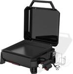 Gasgrill WEBER "Slate GP43 Premium Plancha", schwarz, B:60cm H:25cm T:58cm, Grills,