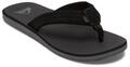 Sandale QUIKSILVER "Carver Suede Core", Herren, Gr. 10 (43), schwarz (schwarz 1),