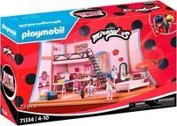 Konstruktions-Spielset PLAYMOBIL "Miraculous: Marinettes Loft (71334), Miraculous",