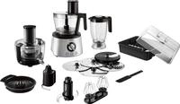 PHILIPS Kompakt-K&uuml;chenmaschine "HR7778/00", schwarz (edelstahlfarben, schwarz),