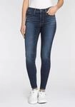 Skinny-fit-Jeans LEVI'S "310 Shaping Super Skinny", Damen, Gr. 27, L&auml;nge 30, blau