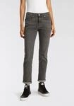 Boyfriend-Jeans LEVI'S "MID RISE BOYFRIEND", Damen, Gr. 27, L&auml;nge 27, schwarz,
