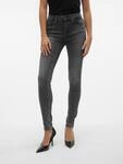 Skinny-fit-Jeans VERO MODA "VMFLASH MR SKINNY JEANS LI213 NOOS", Damen, Gr. XS...