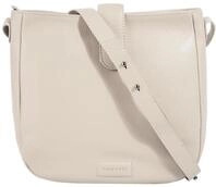 Henkeltasche BUGATTI "ELSA", Damen, Gr. B/H/T: 30cm x 28cm x 6cm onesize, wei&szlig;,