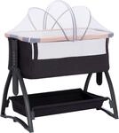 Beistellbett FILLIKID "Scandic", Kinder, Gr. B/H/L: 57cm, kein H&auml;rtegrad, grau (grau