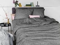 Bettw&auml;sche IRISETTE "Mink 8835", grau, B/L: 135cm x 200cm, 1 Stk., 1 Stk., Biber,