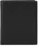 Geldb&ouml;rse BUGATTI "SUPER SLIM RFID", Herren, schwarz, Leder, leicht gl&auml;nzend,