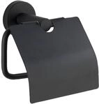 Toilettenpapierhalter WENKO "Bosio", silber (silberfarben), B:15cm H:13,5cm L:7cm,