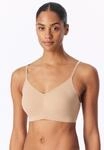 Bustier SCHIESSER "Invisible Soft", Damen, Gr. 36, N-Gr, beige (411, maple),...