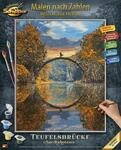 Malen nach Zahlen SCHIPPER "Meisterklasse Premium - Teufelsbr&uuml;cke am Rakotzsee",