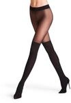 Feinstrumpfhose FALKE "Overknee", Damen, Gr. S, schwarz (schwarz (3009)),