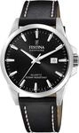 Quarzuhr FESTINA "Swiss Made", schwarz (schwarz, schwarz), Armbanduhren, Herren,