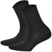 Kurzsocken HUDSON "Socken 2er Pack", Damen, Gr. 35-38, schwarz, Obermaterial: 75%