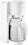 ROWENTA Filterkaffeemaschine "CT3818 Adagio Milano", bunt (wei&szlig;, silberfarben), 1,25