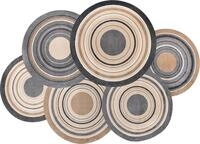 Teppich "Cosmic Colours" Gr. 4, braun, B:140cm H:9mm L:200cm, Kunstfaser, WASH+DRY BY