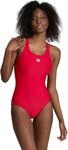 Badeanzug ARENA "W DYNAMO ONE PIECE R", Damen, Gr. 44, N-Gr, rot, Obermaterial: 80%