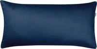 Dekokissen "Pure", blau (marine, blau, unifarben), B:40cm L:80cm, Obermaterial: 100%