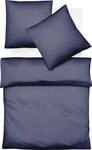 Bettw&auml;sche FLEURESSE "Lech 3089", blau (marine), B/L: 200cm x 200cm, 1 Stk., 2 Stk.,