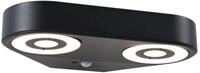 LED Au&szlig;en-Wandleuchte PAULMANN "Silma IP44 280x176mm 3000K 2x5,5 / 2x0,7W 2x600lm