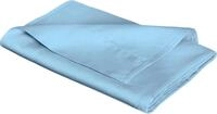 Betttuch FLEURESSE "Colours", blau (mittelblau), B:270cm L:260cm, Mako-Satin,