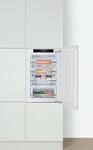 AMICA Einbaugefrierschrank "EGSX 321 250", Energieeffizienz: D, silber (wei&szlig;),