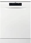 AEG Standgeschirrsp&uuml;ler "FFB6491AZW", Energieeffizienz: C, silber (wei&szlig;), B:59,8cm