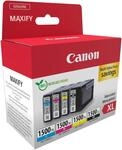 CANON Tintenpatrone "PGI-1500XL Multipack BK/C/M/Y Tinte mit hoher Reichweite", bunt