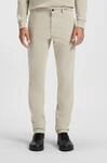 Chinohose BOSS ORANGE "Slim-fit", Herren, Gr. 32, L&auml;nge 32, beige (271 light beige),