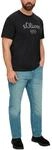 Kurzarmshirt, Herren, Gr. XXL, schwarz, Single Jersey, Obermaterial: 100%...